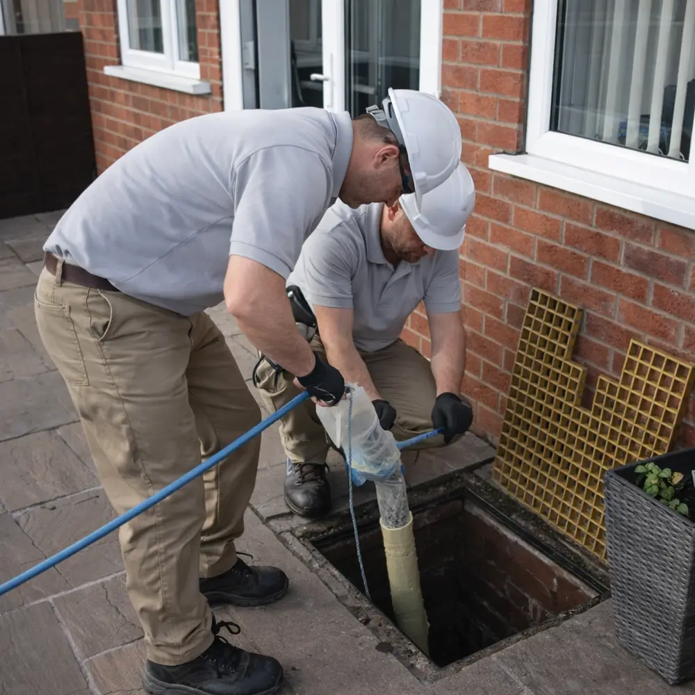 Blocked drain repair service in West Ealing